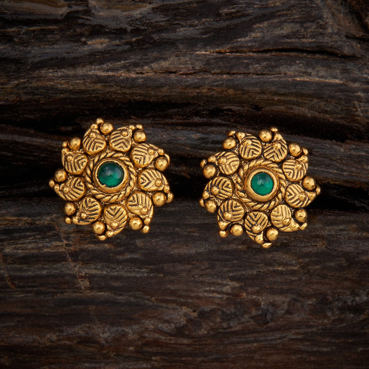 Buy Antique gold Earrings for Women by Priyaasi Online | Ajio.com
